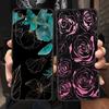 Dragon Flower Grass Line Art Phone Case For Realme 10 9 8 5G 7 6 GT2 Pro Plus 9i 8i C21 C11 C25 C35 GT Neo 2 3 3T Soft Cover