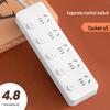 Smart USB Power Strip with Switch & Socket - New National Standard Extension Cord