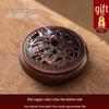 Antique Bronze Incense Burner for Indoor Use - Three-Legged Chinese Zen Aloeswood & Sandalwood Burner for Tea Ceremony & Aromatherapy.