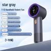 T13 Mini Handheld Bladeless Fan with Digital Display and Cold Compress, USB Charged