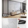 10/20PCS 3D PVC 60*30CM Imitation Marble Self-adhesive Wall Stickers Floor Sticker Waterproof Bathroom Kitchen Home Decor