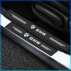 For BMW E34 E46 E39 E38 E90 E60 E36 F30 F30 F10 E92 E38 E91 G30 G38 M3 M5 4Pcs Carbon Fiber Car Door Sill Protection Sticker Anti-scratch Refit
