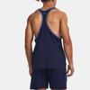 Under Armour Project Tank Tops Men's Blue Crew Neck Moderate Straight Fit Unisex 1380109-410