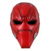 Arkham Knight Maska Red Hood z pryskyřice s hororovým stylem pro cosplay a Halloween