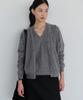 Yulago Washable V-Neck Knit & Cardigan Set