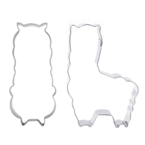 Cartoon-Tier-Ausstecher aus rostfreiem Alpaka-Plätzchen-Keks-Backstahl-Formwerkzeug