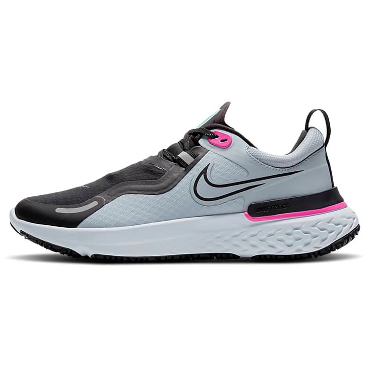 

Женские кроссовки Nike React Miler Shield Obisidian Mist Grey Obsidian-Mist Aurora-Green CQ8249-400