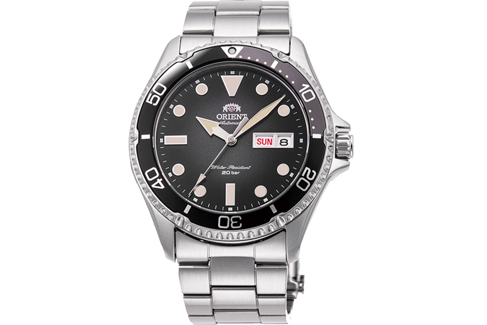 

Orient Japanese Automatic Diving Watch with Stainless Steel Strap, Silver, 22 (Model: RA-AA0810N19B)