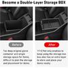 TTCR-II Compatible With Kia Sportage Center Console Organizer  2024 2025 2026, For Sportage NQ5 Console Organizer Tray EX/LX/SX/X-Line  2024 2025