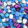 100g Diy Mix Color Glitter Glass Mosaic Stones Mosaic Tiles Glass Pebbles Crafts Material Puzzle For Diy Mosaic Making  Arte