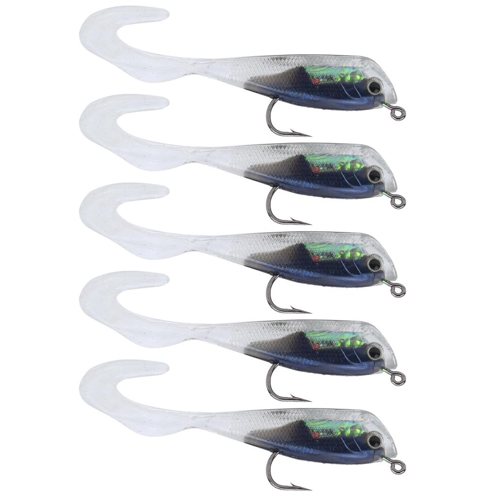 Ice Fishing Artificial Simulation Long Shot Winter Lure Bait Fishing Tackle with Hook3#