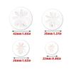 4/8pcs Plum Flower Daisy Flower Cake Plunger Fondant Cookie Cutter Mold Plum Baking Decorating Biscuit Stamps For Kitchen Tools