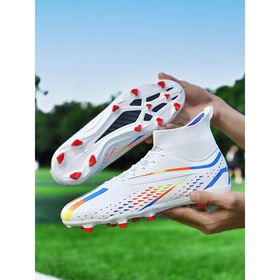 Broken Size Whole Batch of Walking Football Shoes, Youth World Cup Spikes, High-top Training Shoes, Sneakers