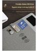 A5 Multi-Function Business Notebook with USB Charging & Luminous Logo USB Drive