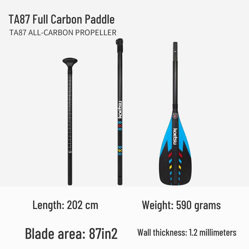 KOETSU Surf Paddleboard Dual-Use Aluminum Paddle: Single/Double Head Kayak & Paddleboard Paddle