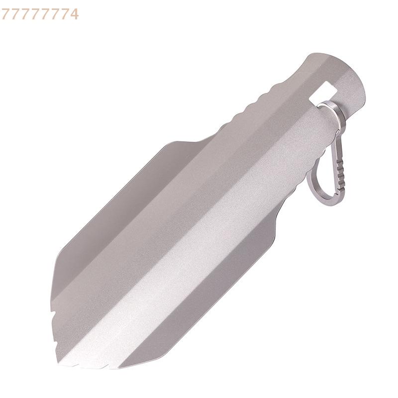 Highly Versatile Titanium Multi-Tool Shovel for Gardening and Survival, Includes Carry Bag