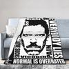 Dr Gregory House MD Warm Soft Blanket  Travel Office Plush Throw Blanket Graphic Outdoor Flannel Bedspread Sofa Bed Cover