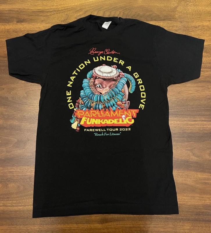 George Clinton Parliament Funkadelic Farewell Tour 2022 TShirt Unisex T-Shirt S