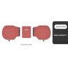 Car Logo Seat Covers Auto Seat Breathable Protection Cushion For Honda Civic Accord Crosstour Spirior Odyssey Avancier UR-V CR-Z CB0