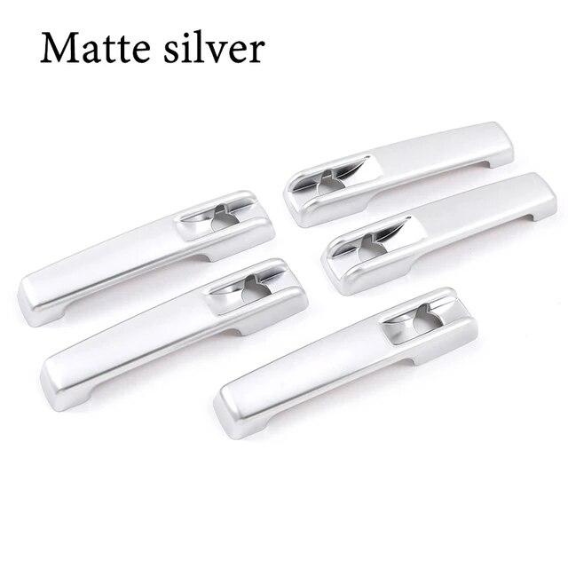 Car Outer Door Handle Decorate Door Bowl Protection Trim Cover for Mercedes-Benz G Class W463 W464 G65 G350 - Auto Parts