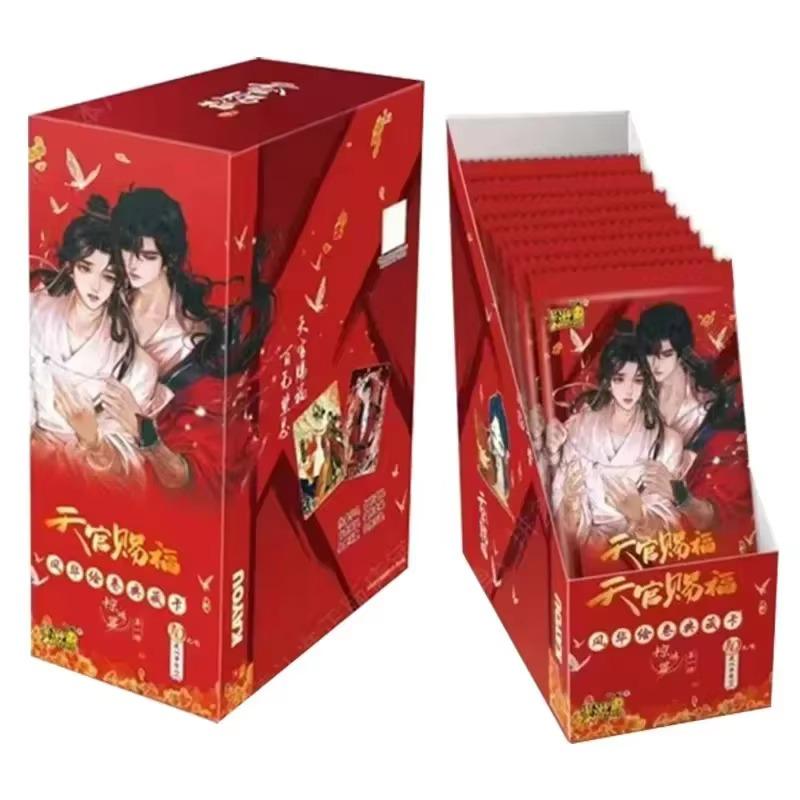 KAYOU Genuine Heavenly Officials Bless Card Album Animation Taoyuan Thousand Lanterns PR Card Anime Collection Card Kid Toy Gift