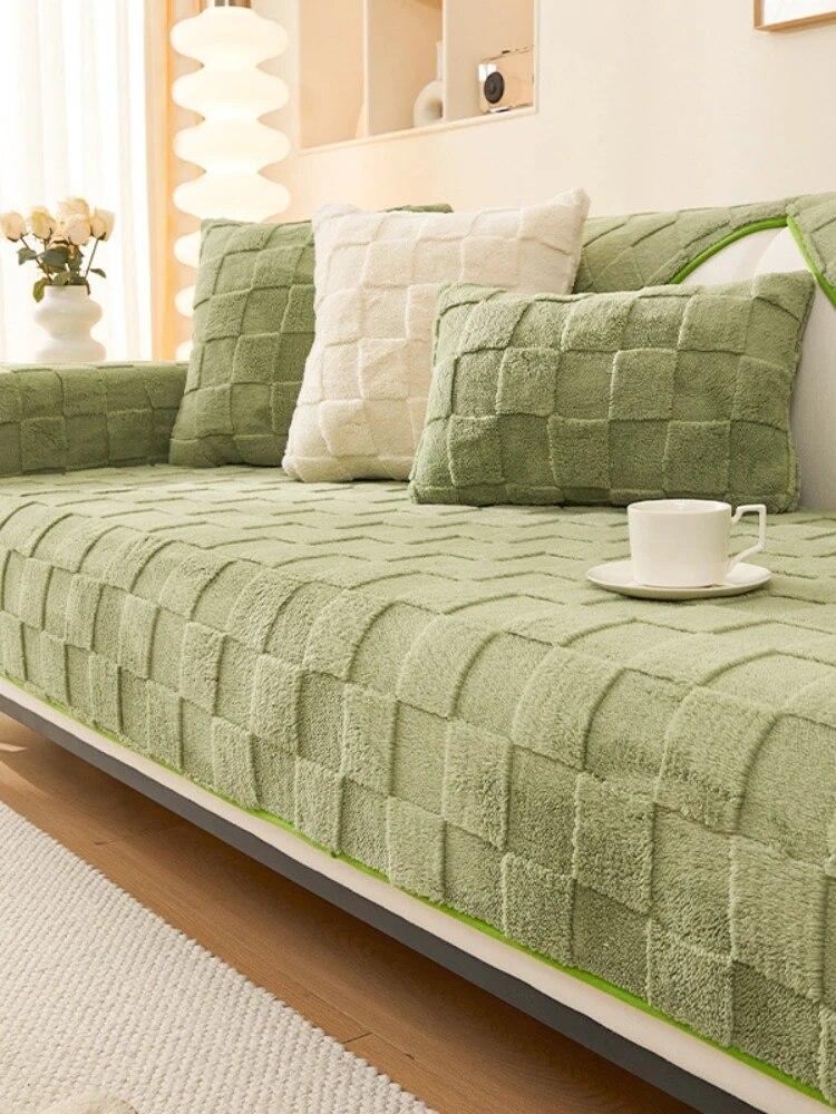 

Мягкие теплые чехлы для диванов, детские коврики для домашних животных, диванные полотенца, противоскользящая защита для дивана для гостиной, съемный чехол для дивана 90x240cm