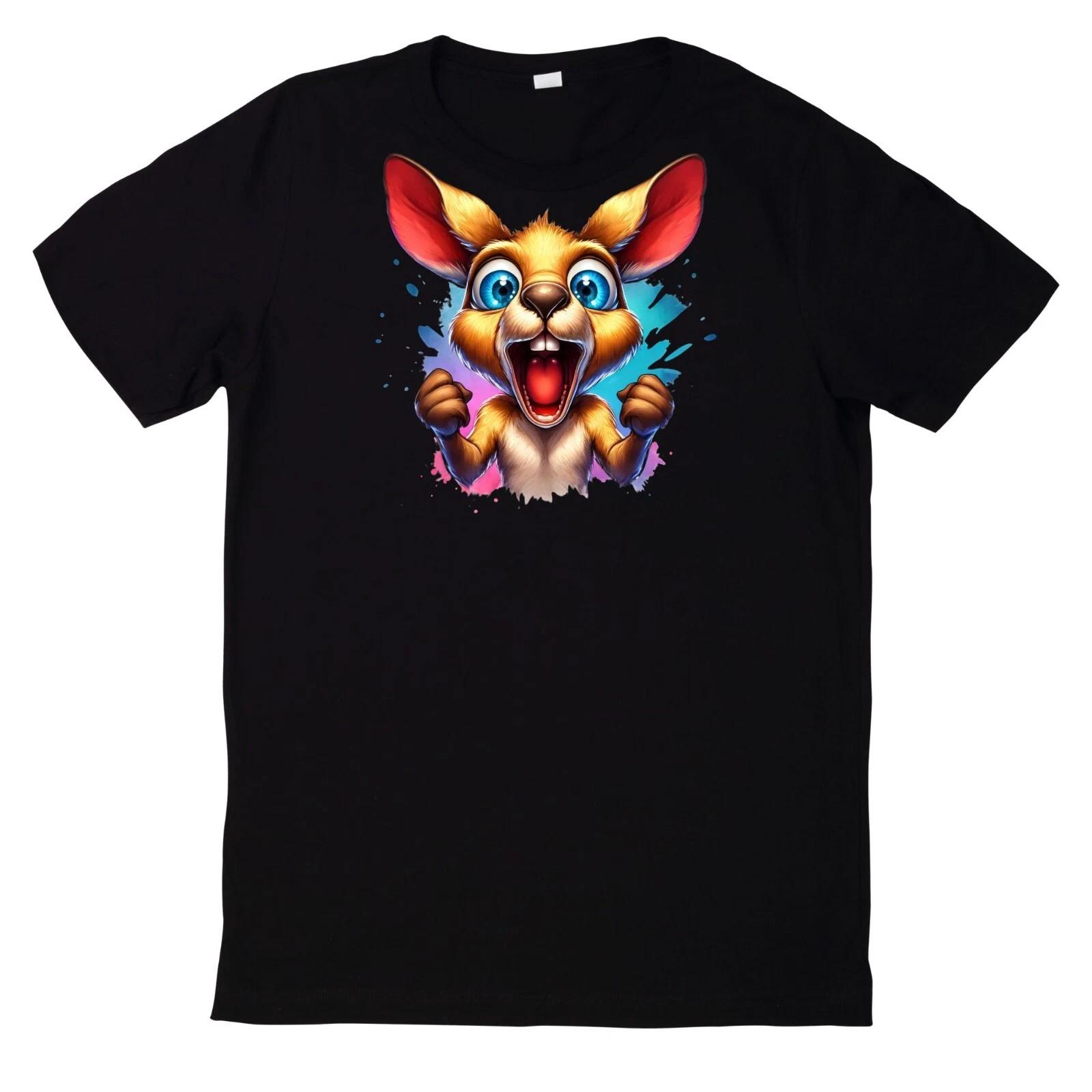 T-Shirt Aquarell lustiges Tier Motiv L