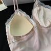 Ice Silk Women's Summer Sexy Suspender Nightdress Love Ironing Silver Butterfly Loose Pajamas Lace Silk Loungewear