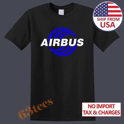 Airbus Aircraft Company Men's T-Shirt Women's Tee Top Unisex Black Size S To 3XL