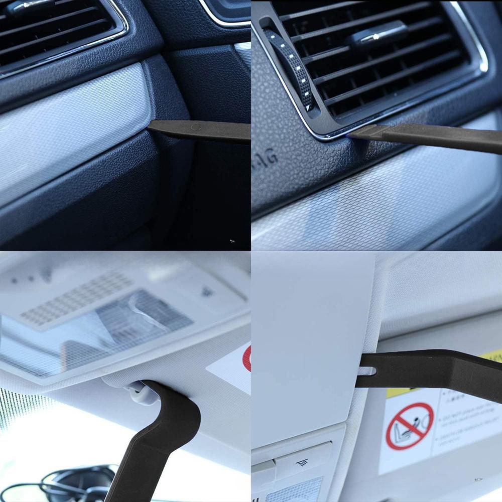 1-5Pcs Automotive Trim Removal Tool Kit, No Scratch Plastic Pry Tool Kit - Interior Accessories Door Panel Clip Fastener Removal Set Fit For Vehicle