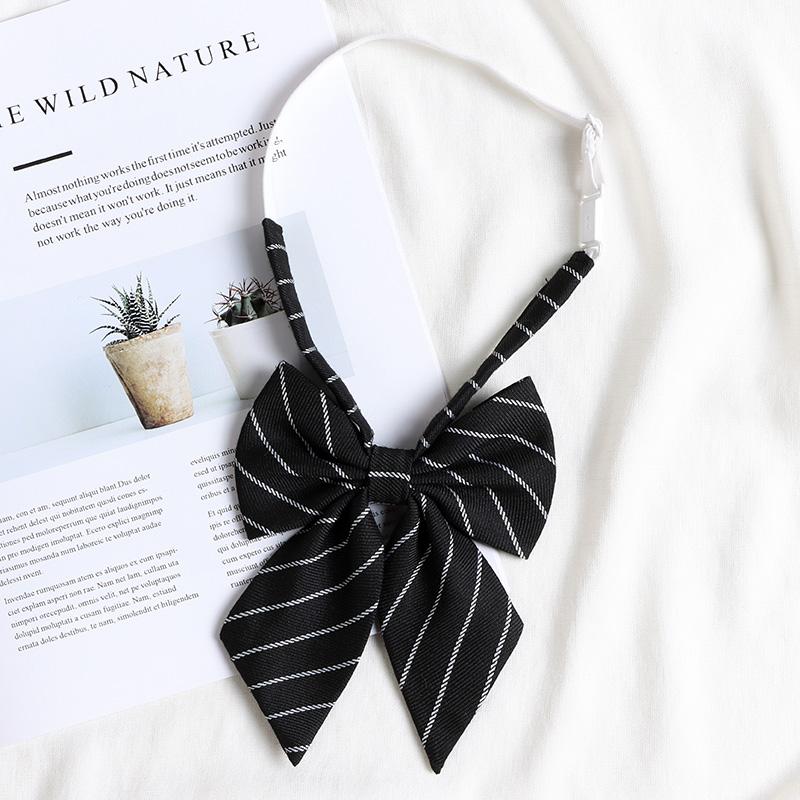 Trendy Jk Kravaty Motýlek Dámské Vysokoškolské Studentky Límcové Krční Doplňky Denní Košilové Doplňky Uniformní Motýlek Pro Dívky Líná Kravata