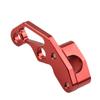 Motorcycle Bikes Modified Oil Pipeline Brake Line Clamp Protector Black