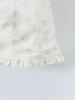 Women's Summer Floral French Lace Camisole: Waist-Cinching, Sleeveless, Square Neck, Spaghetti Strap Crop Top for Vacation
