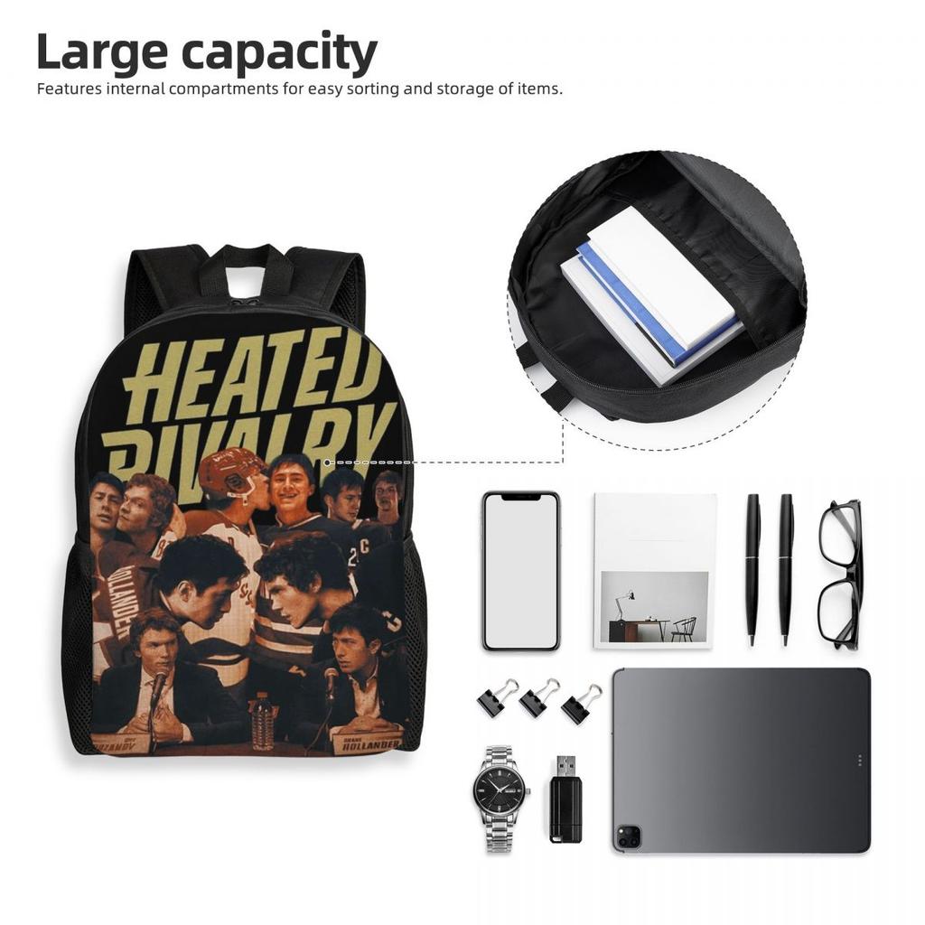 Heated Rivalry Humorous Backpack for Kids Girls Boys Lightweight Hollander and Ilya Rozanov School Bags for Toddlers Preschool