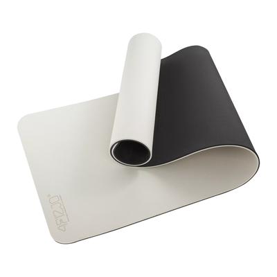 Exercise mat 10 mm anti-slip foam 180x60 cm black-grey