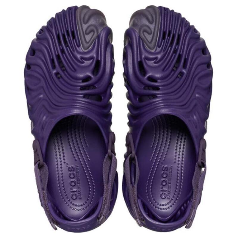 Crocs Comfortable and versatile simple hole shoes for men and women Blackcurrant purple