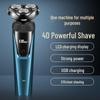 Linke 8806 Washable USB Three-Head Electric Shaver & Multi-Function Razor