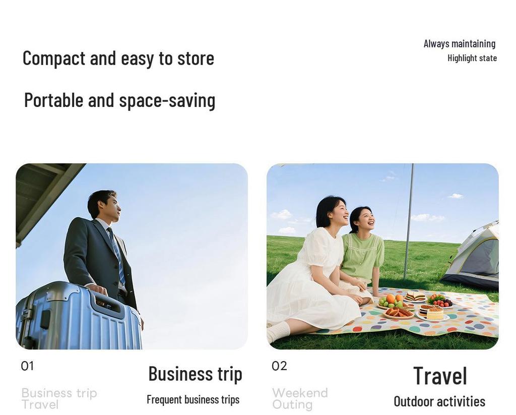 Bai Xi Reise-Zahnpasta & Zahnbürsten-Set - Kompakte, faltbare Essentials für Geschäftsreisen