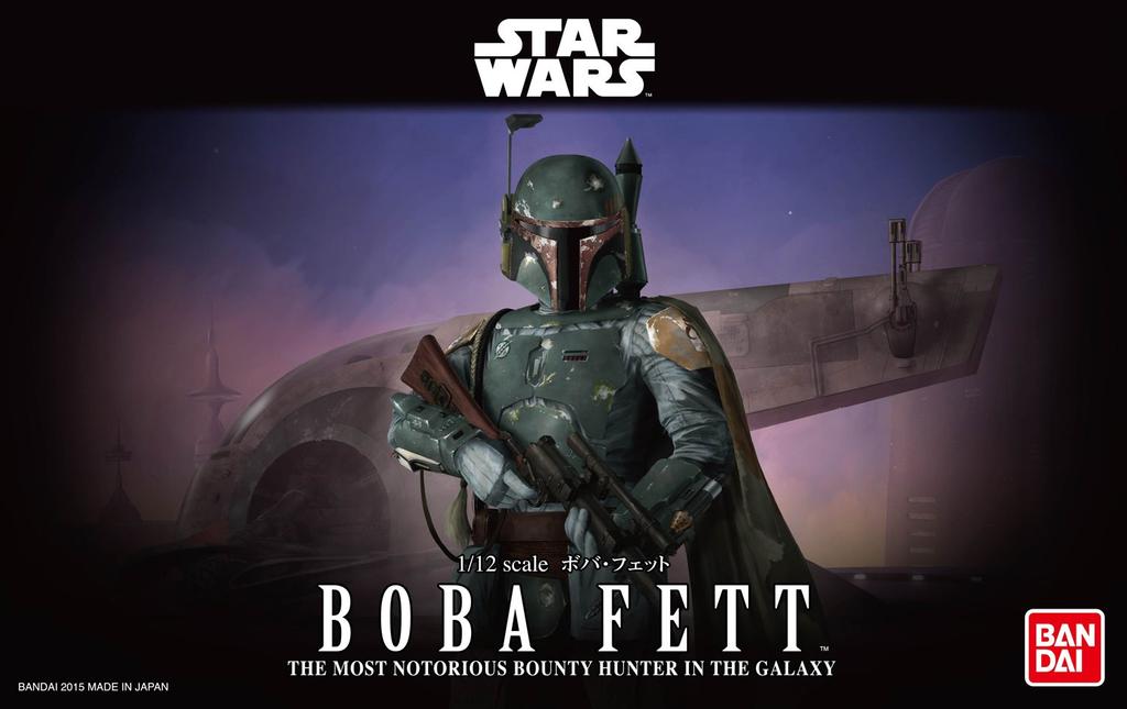 Star Wars Boba Fett scale plastic model 1/12