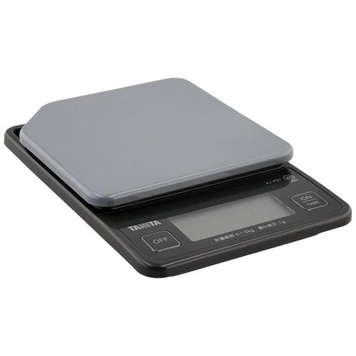 Tanita Digital Cooking Scale, Gray, Maximum Capacity 2kg, Minimum Display 1g
