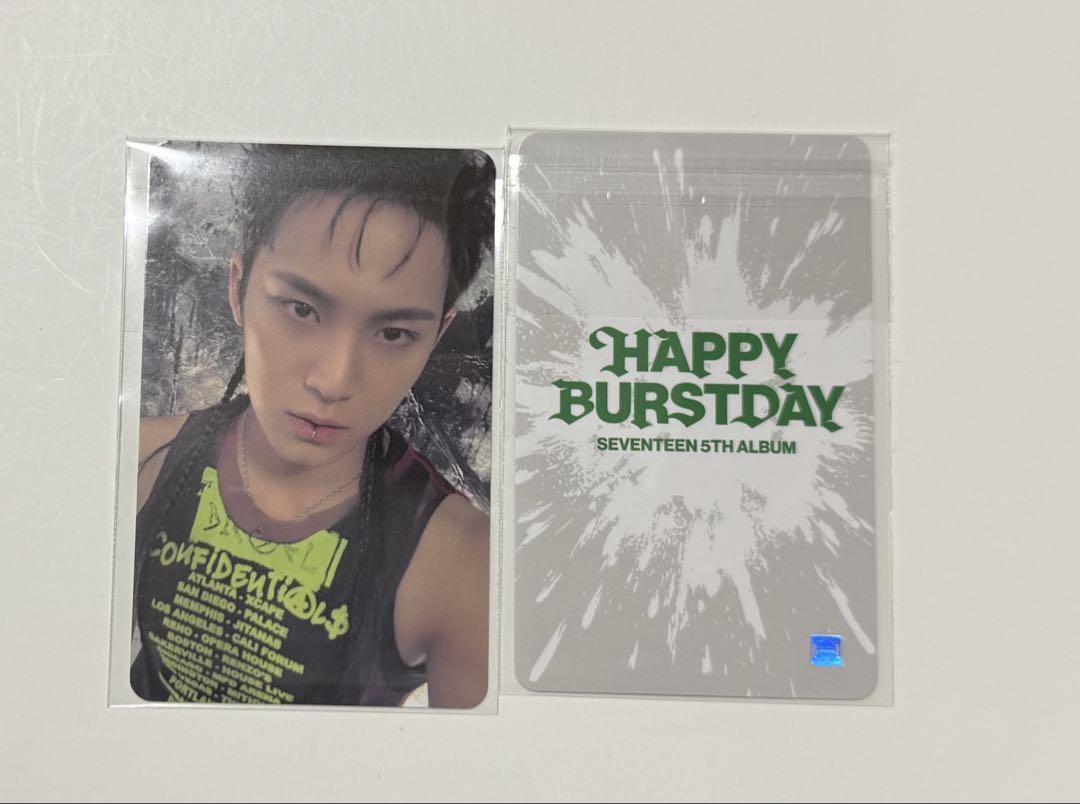 

[USED] SEVENTEEN HAPPY BURSTDAY Lucky Drop Mingyu