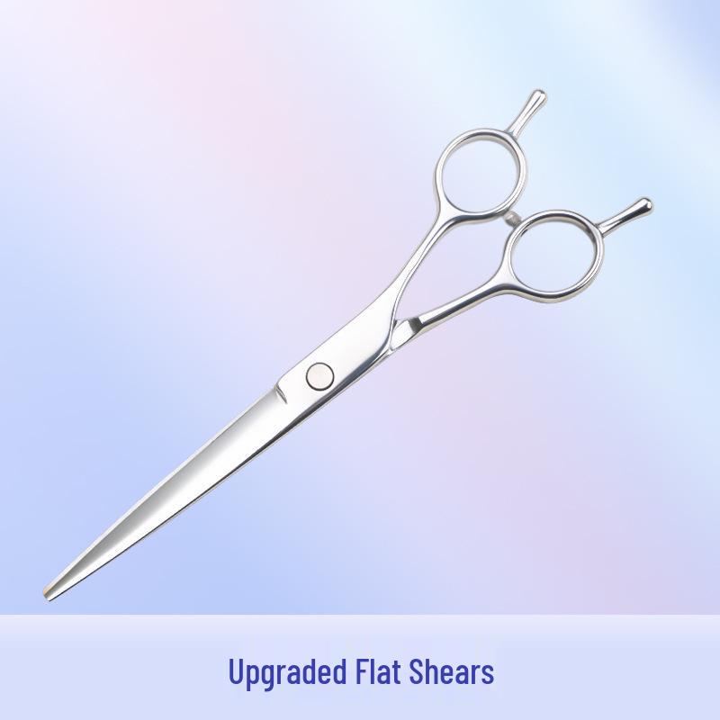 7-Inch All-Steel Professional Pet Grooming Scissors for Dogs (Teddy, Golden Retriever)
