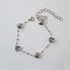 MERRYMOTIVE Heart glass ball chain bracelet
