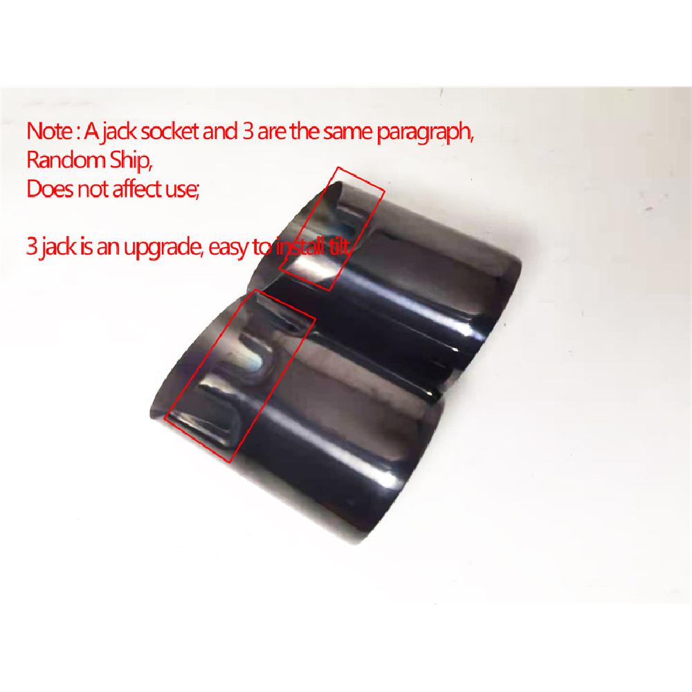 1Pairs 304 Stainless Steel Exhaut Tips for BMW F20 F21 M135 F22 F23 M235i M240i F30 F31 335i 340i F34 GT F32 F33 435i 440i