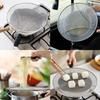 Large Splatter Screen for Frying Pan, 15 Inch Stainless Steel Grease Splatter Guard, Mesh Frying Screen Keeps Kitchen Clean and Protects Skin From