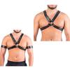 Men Chest Harness Adjustable Chest Strap Sex Restrain Chest Bandage Punk Leathers Chest Belt Cosplay Costume Accessory