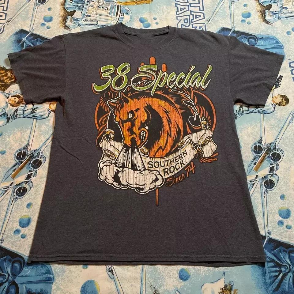 38 Special Tour Band Southern Rock Cotton T Shirt Full Size S5XL S177 Unisex T-Shirt XXXXL
