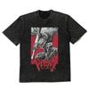 Men Anime Graphic Print T Shirts Washed Vintage Oversized Tshirt Harajuku Streetwear Cotton Loose Short Sleeve Tshirt Tees Tops