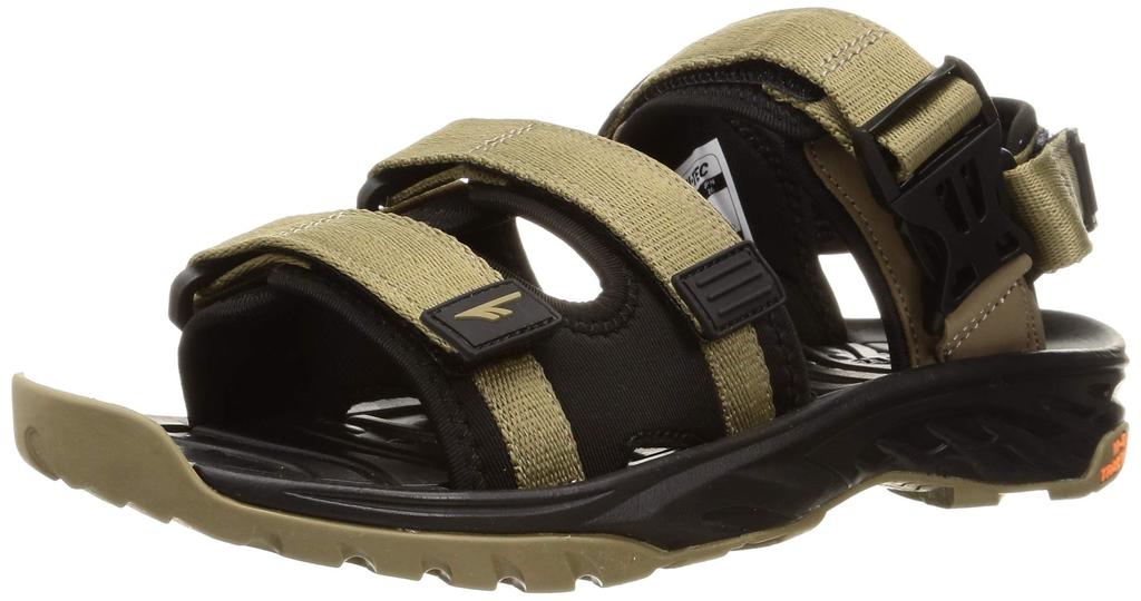 Ura Tour Water Size 2E Hi-Tec Shoes, Tan/Black, 28.0 cm,