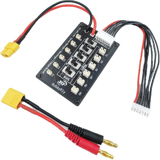 1s Lipo Battery Series Charging Board Blade Inductrix Ultra Micro JST-PH Connect Plate mCX mCPX for Tiny Whoop Charger Board
